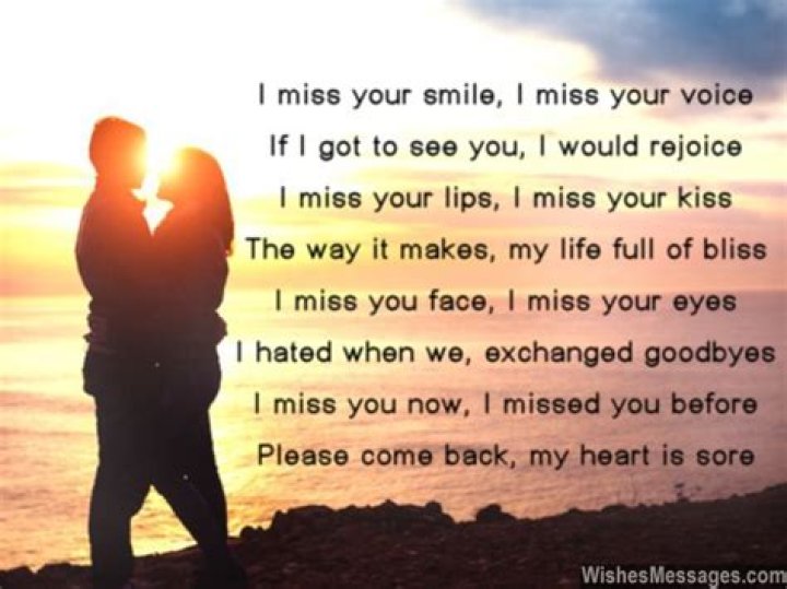 I miss your eyes i miss your smile lyrics