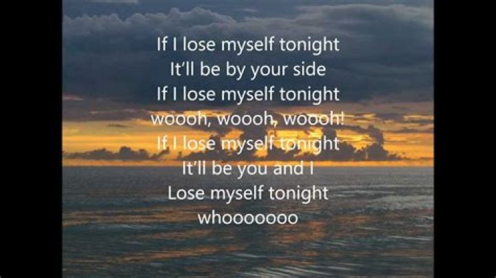 If I Lose Myself Lyrics Meaning