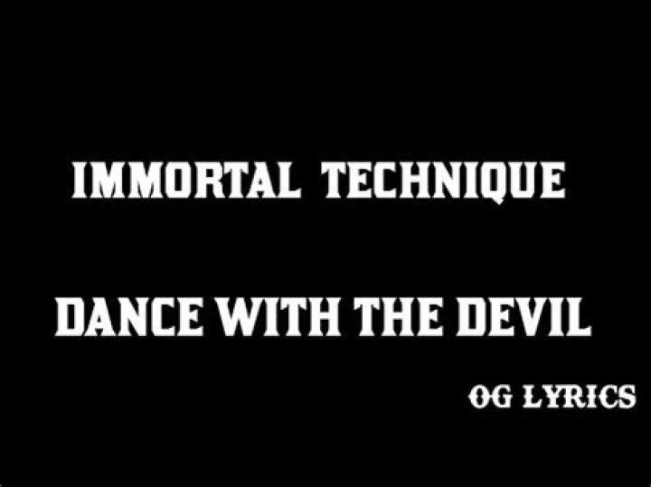 Immortal Technique - Dance with the Devil Lyrics Meaning