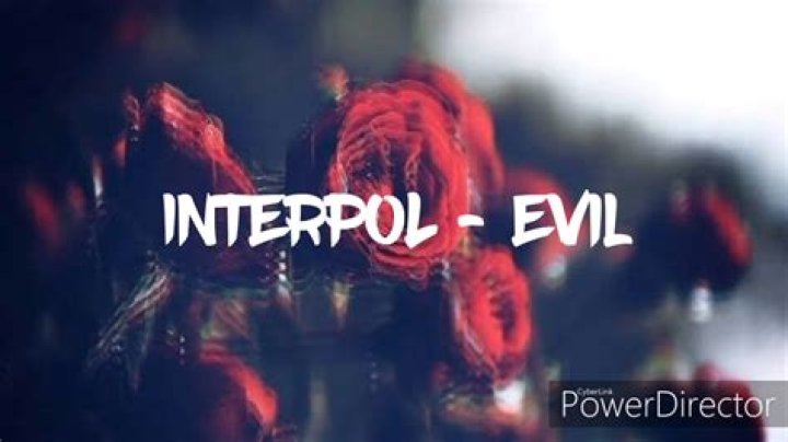 Interpol - Evil Lyrics Meaning