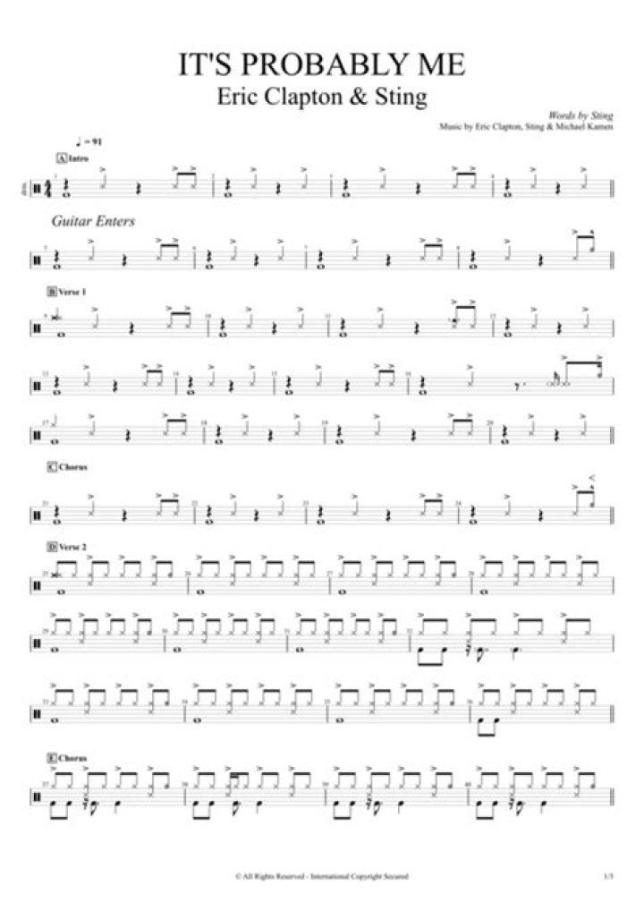 It's Probably Me Lyrics Meaning