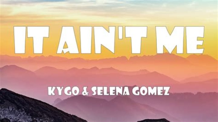 It Ain't Me Lyrics Meaning