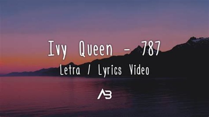 Ivy Queen 787 Lyrics English Translation