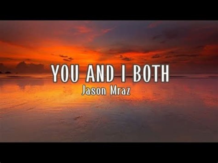 Jason Mraz You and I Both Lyrics