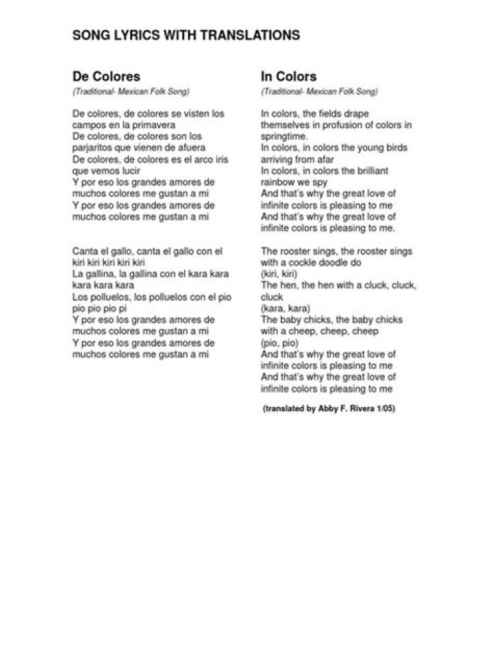 Jhonatan Luna Milagro de Colores Lyrics English Translation