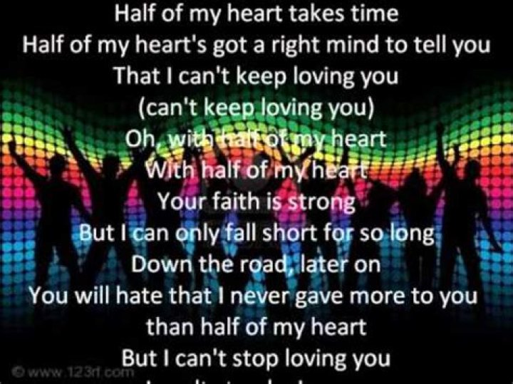 John Mayer - Half of My Heart Lyrics Meaning