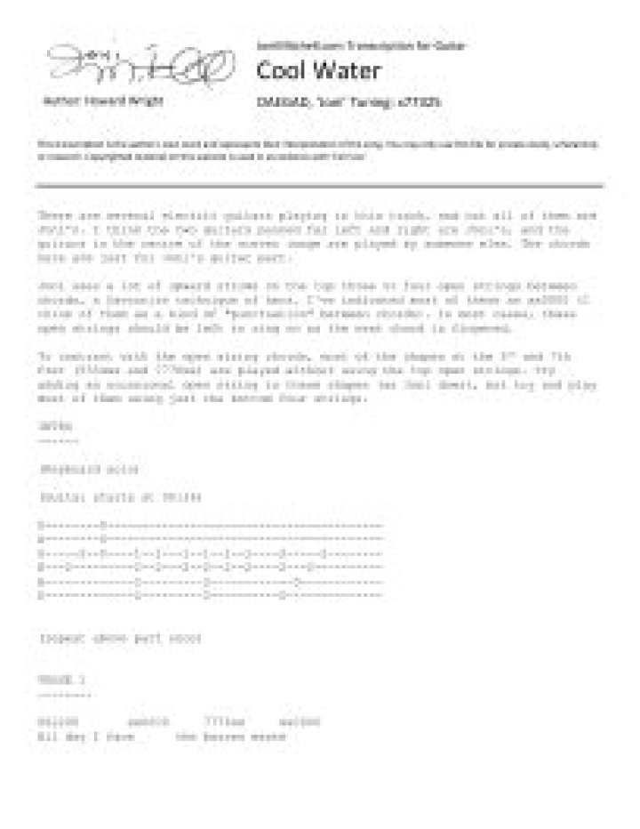 Joni Mitchell - Cool Water Lyrics Meaning