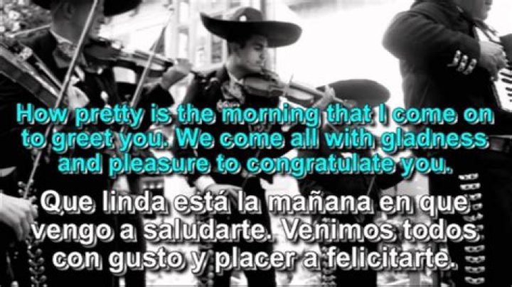 Jorge Negrete Las Mañanitas Lyrics English Translation