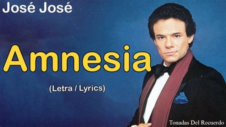 José José Amnesia Lyrics English Translation