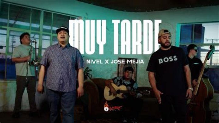 Jose Mejia Muy Tarde Lyrics English Translation