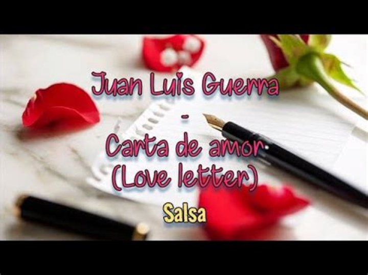 Juan Luis Guerra Carta De Amor Lyrics English Translation