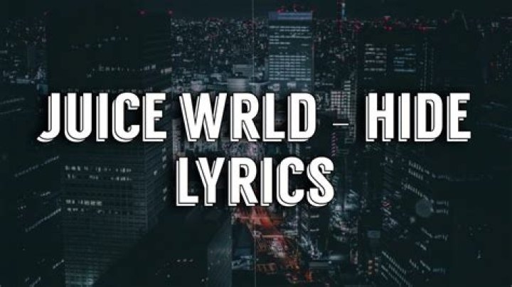 Juice WRLD - Hide Lyrics Meaning