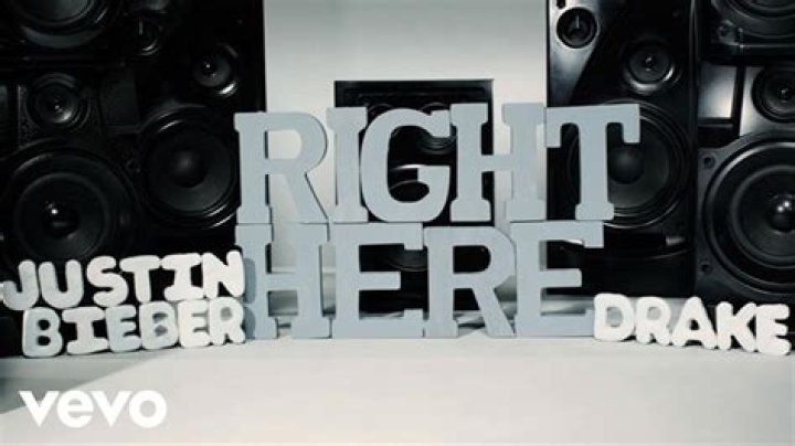 Justin Bieber - Right Here Lyrics Meaning
