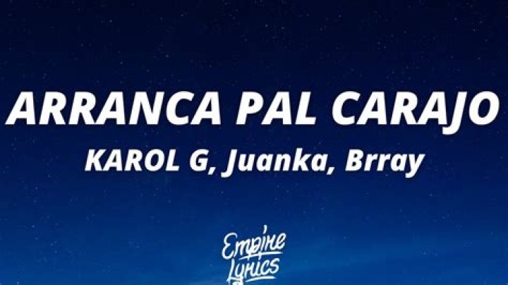 KAROL G ARRANCA PAL CARAJO Lyrics English Translation