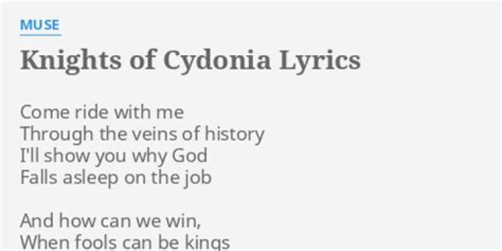 Knights of Cydonia Lyrics Meaning
