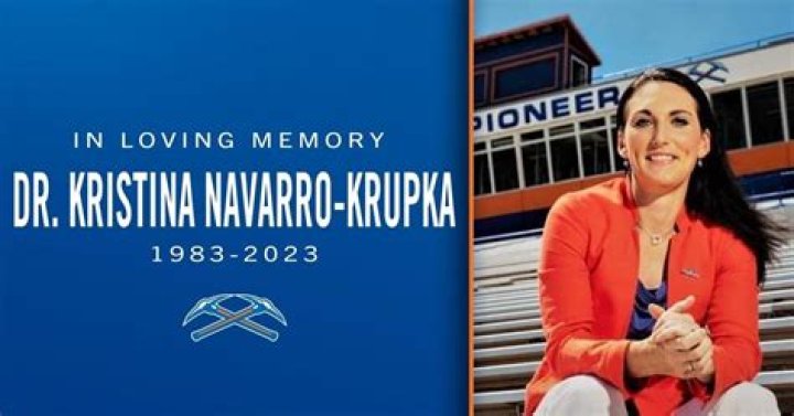 Kristina Navarro Krupka Obituary, Platteville WI, Asst Professor At UW Platteville, Has Died After Tragic Accident