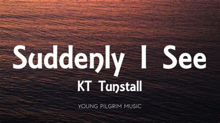 KT Tunstall - Suddenly I See Lyrics Meaning