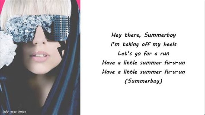Lady Gaga - Summerboy Lyrics Meaning