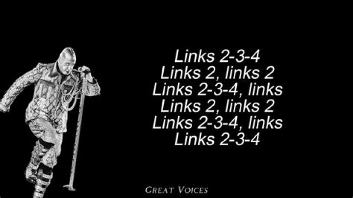 Links 2 3 4 Lyrics Meaning