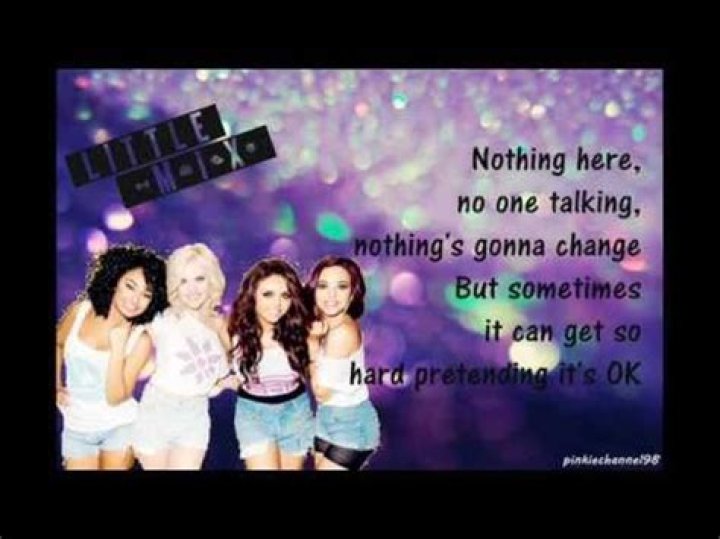Little Mix - Pretend It's Ok Lyrics Meaning