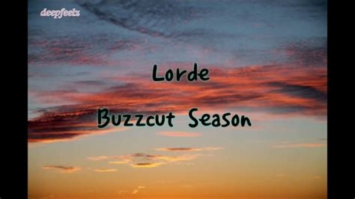 Lorde - Buzzcut Season Lyrics Meaning