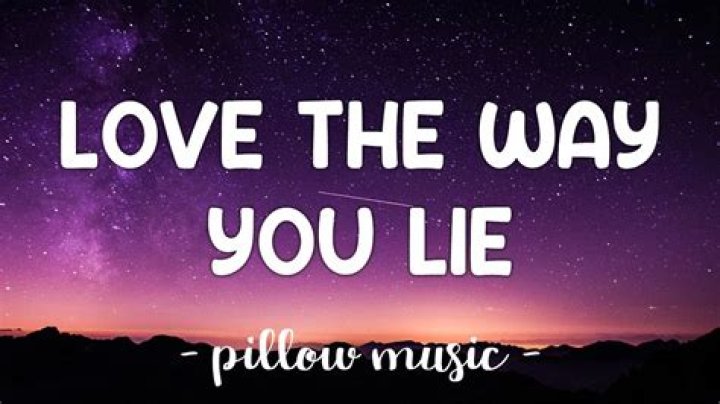 Love the Way You Lie Lyrics Meaning