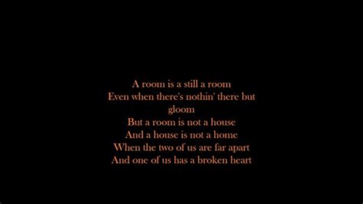 Luther Vandross A House Is Not A Home Lyrics English Translation