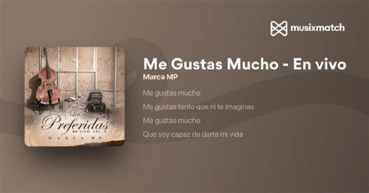 Marca MP Me Gustas Mucho (En vivo) Lyrics English Translation