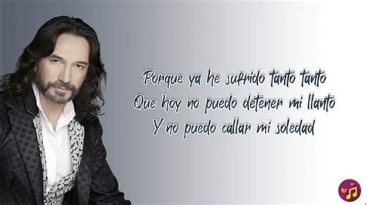 Marco Antonio Solís Necesito Una Compañera (En vivo) Lyrics English Translation