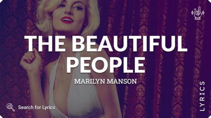 Marilyn Manson - The Beautiful People Lyrics Meaning