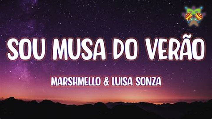 Marshmello Sou Musa Do Verão Lyrics English Translation