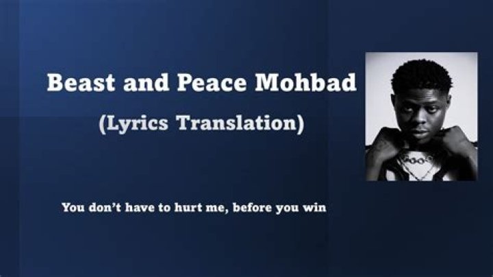 MohBad Beast & Peace Lyrics English Translation