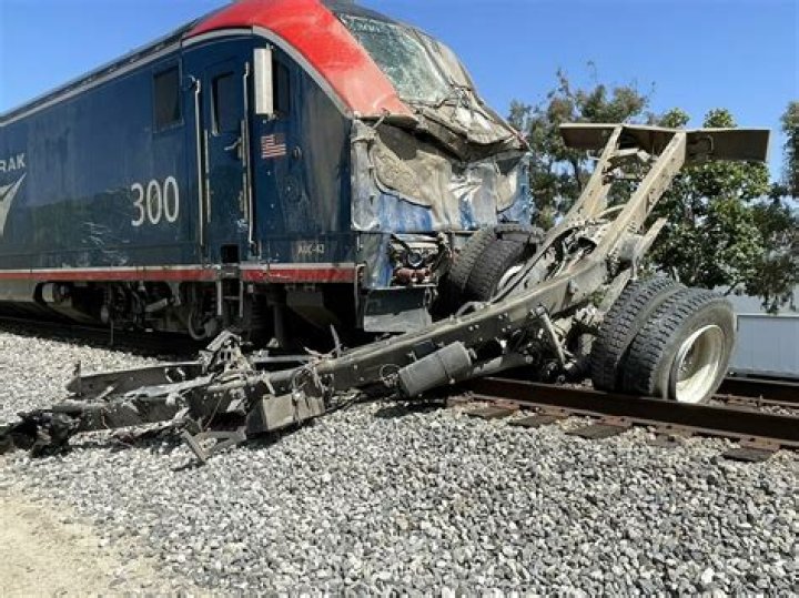Moorpark Train Accident: Five injured after Amtrak train collides with big rig in Moorpark, CA