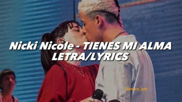 Nicki Nicole TIENES MI ALMA Lyrics English Translation