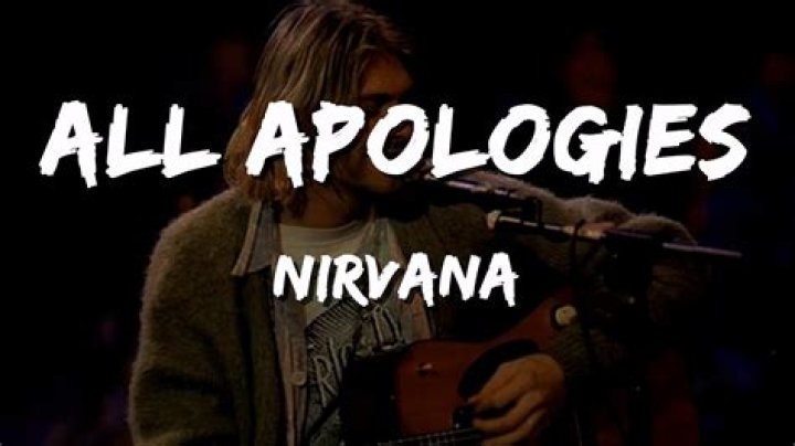 Nirvana - All Apologies Lyrics Meaning