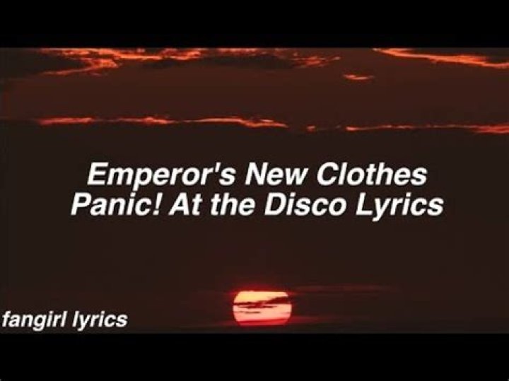 Panic! At The Disco - Emperor's New Clothes Lyrics Meaning