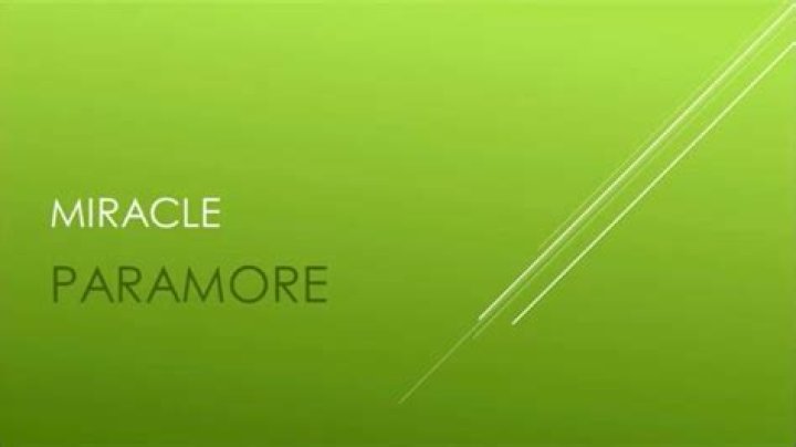 Paramore - Miracle Lyrics Meaning