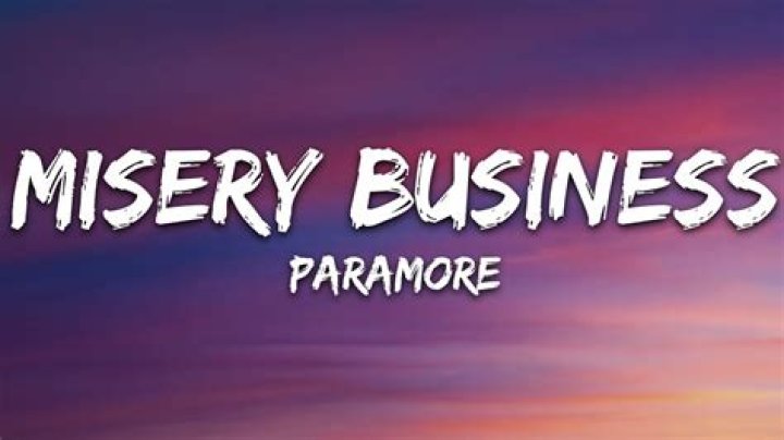 Paramore - Misery Business Lyrics Meaning