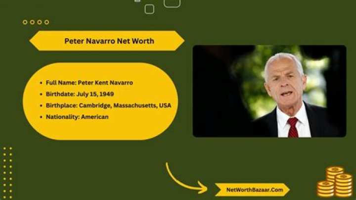 Peter Navarro Net Worth: Details About Books, Age, Son, Twitter, Wife