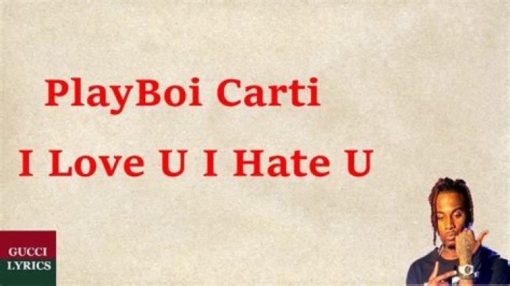 Playboi Carti ILoveUIHateU Lyrics English Translation