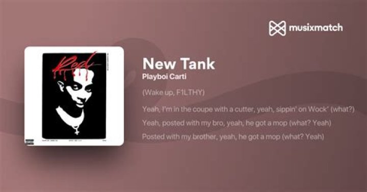 Playboi Carti New Tank Lyrics