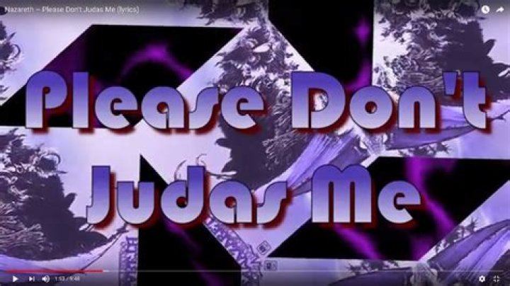 Please Don't Judas Me Lyrics Meaning