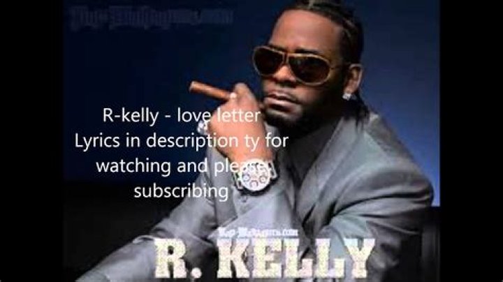 R Kelly - Love Letter Lyrics Meaning