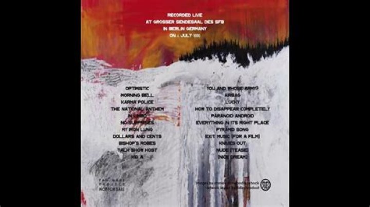 Radiohead - Morning Bell Lyrics Meaning