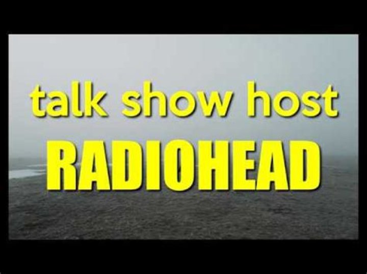 Radiohead Talk Show Host Lyrics English Translation
