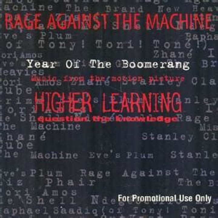 Rage Against the Machine Year Of The Boomerang Lyrics