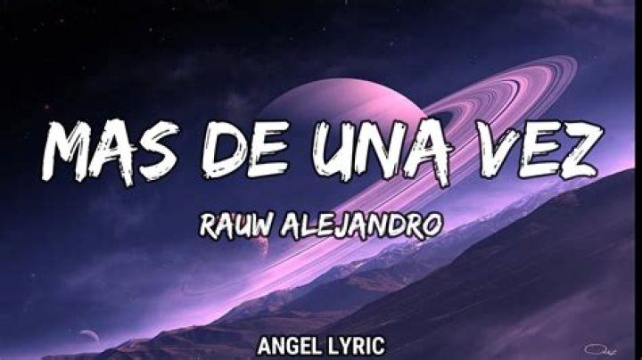 Rauw Alejandro MÁS DE UNA VEZ Lyrics English Translation