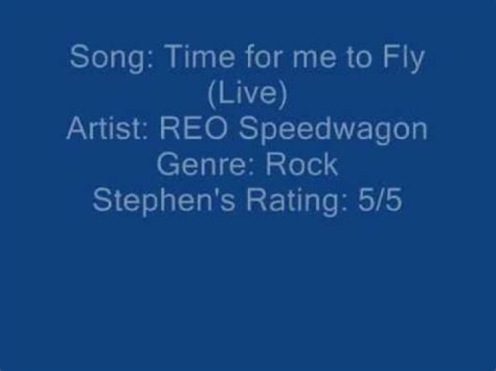 REO Speedwagon - Time For Me To Fly Lyrics Meaning
