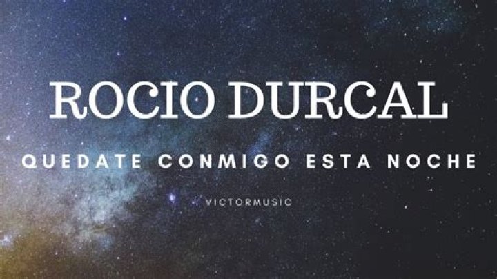 Rocio Durcal Quédate Conmigo Esta Noche Lyrics English Translation