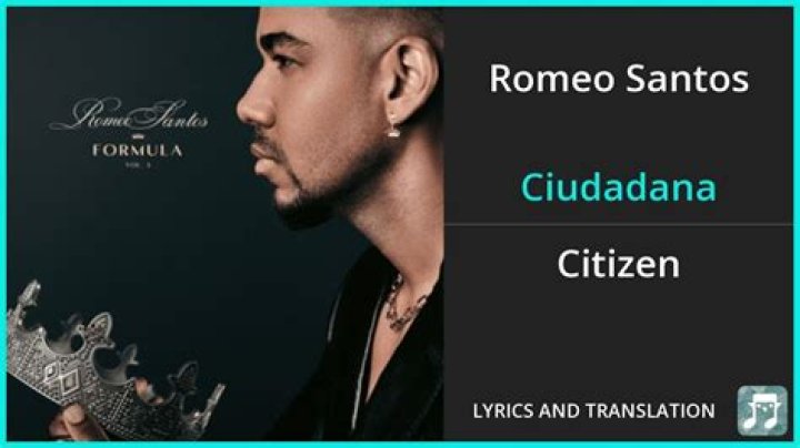Romeo Santos Ciudadana Lyrics English Translation